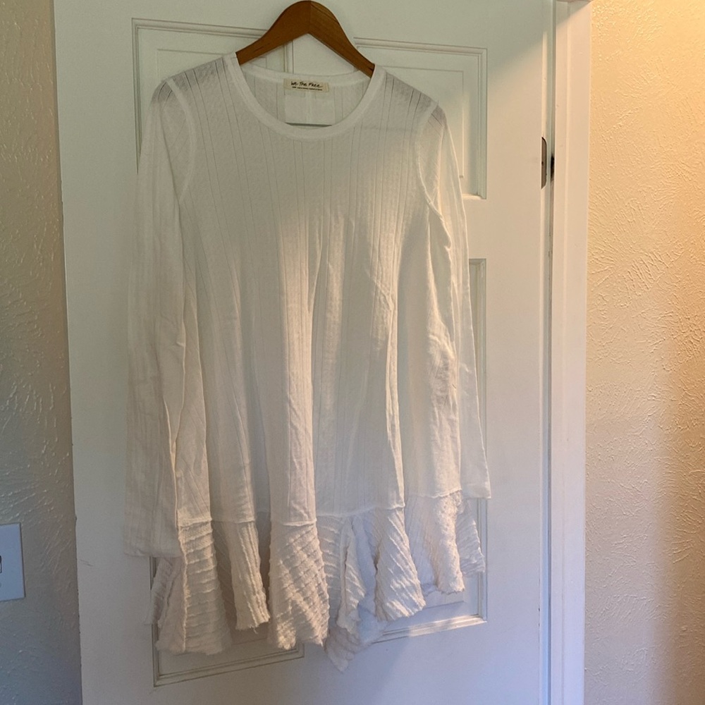 Free People Tate Pointelle Tunic Women’s Large